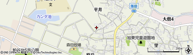 愛知県知多市大興寺平井87周辺の地図