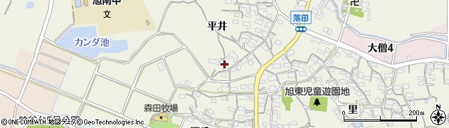 愛知県知多市大興寺平井88周辺の地図