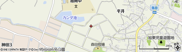 愛知県知多市大興寺平井271周辺の地図