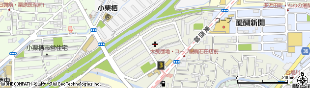 京都府京都市伏見区石田大受町67周辺の地図