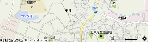 愛知県知多市大興寺平井115周辺の地図