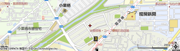 京都府京都市伏見区石田大受町59周辺の地図