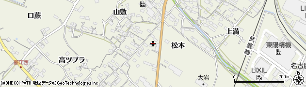 愛知県知多郡東浦町藤江荒子119周辺の地図