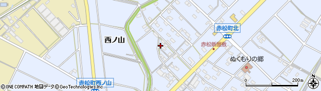 愛知県安城市赤松町新屋敷314周辺の地図