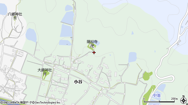 〒675-2301 兵庫県加西市北条町小谷の地図