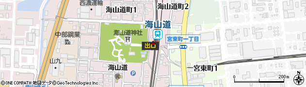 海山道駅周辺の地図