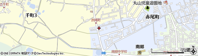 滋賀県大津市赤尾町3-4周辺の地図