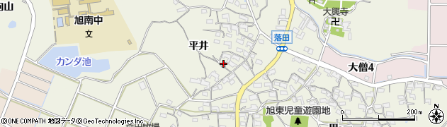 愛知県知多市大興寺平井120周辺の地図
