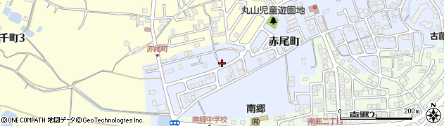 滋賀県大津市赤尾町6-10周辺の地図