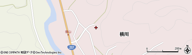 愛知県新城市横川長畑161周辺の地図