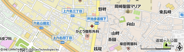 株式会社鈴木電気商会　岡崎営業所周辺の地図