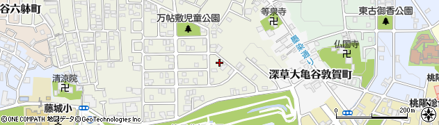 茶話本舗デイサービス桃山城周辺の地図