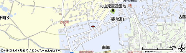滋賀県大津市赤尾町6周辺の地図