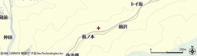 愛知県岡崎市蓬生町薮ノ本周辺の地図