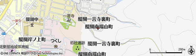 京都府京都市伏見区醍醐南端山町15周辺の地図