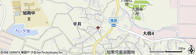愛知県知多市大興寺平井125周辺の地図