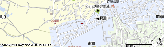 滋賀県大津市赤尾町6-14周辺の地図