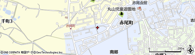 滋賀県大津市赤尾町6-4周辺の地図
