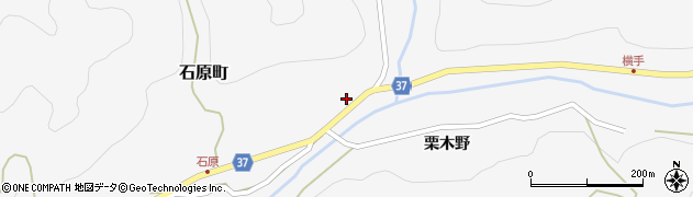 愛知県岡崎市石原町屋下105周辺の地図