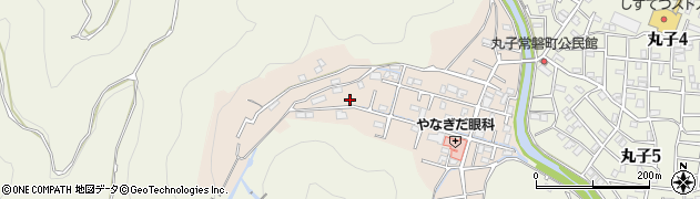 静岡県静岡市駿河区丸子芹が谷町周辺の地図