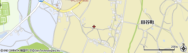 兵庫県加西市田谷町975周辺の地図