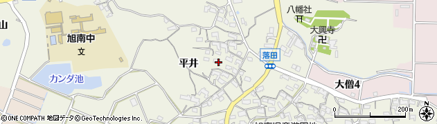 愛知県知多市大興寺平井129周辺の地図