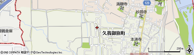 京都府京都市伏見区久我御旅町6周辺の地図