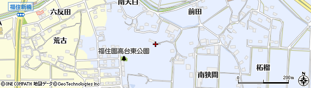 愛知県阿久比町（知多郡）板山（新畑）周辺の地図