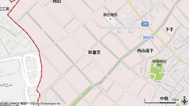 〒446-0053 愛知県安城市高棚町の地図