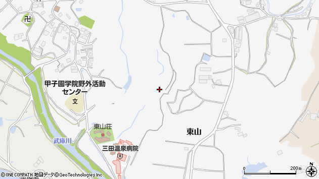 〒669-1353 兵庫県三田市東山の地図