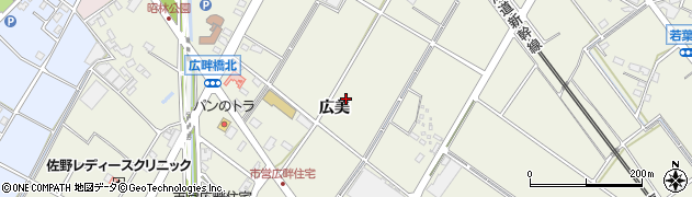 愛知県安城市安城町（広美）周辺の地図