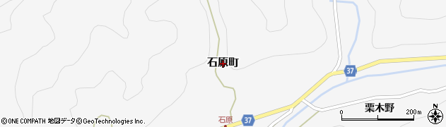 愛知県岡崎市石原町周辺の地図