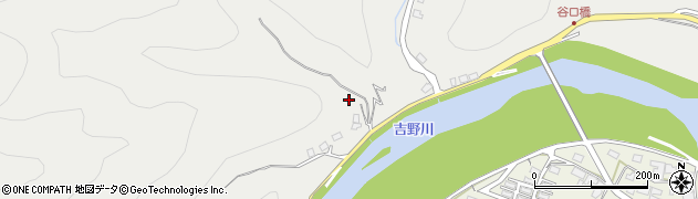 岡山県美作市英田青野周辺の地図