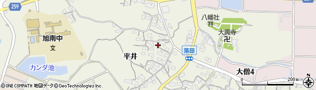 愛知県知多市大興寺平井136周辺の地図