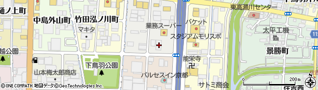 京都府京都市伏見区竹田松林町65周辺の地図