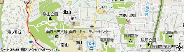 京都銀行東向日町支店周辺の地図