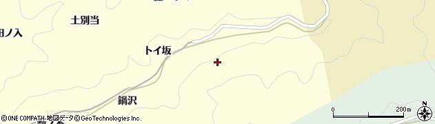 愛知県岡崎市蓬生町森越周辺の地図