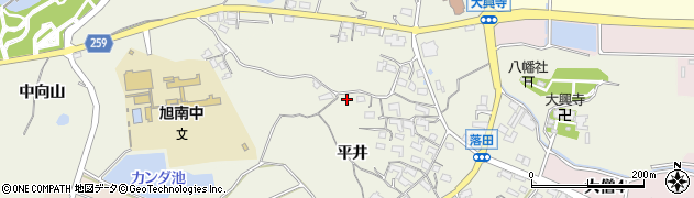 愛知県知多市大興寺平井158周辺の地図