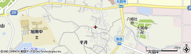 愛知県知多市大興寺平井198周辺の地図