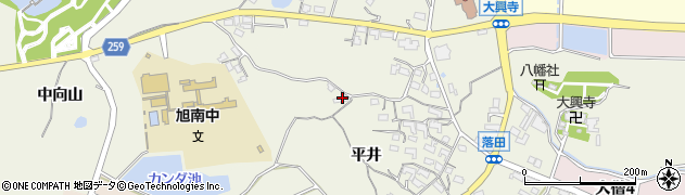愛知県知多市大興寺平井161周辺の地図