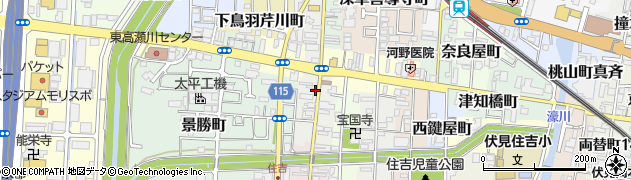 寺嶋商店周辺の地図