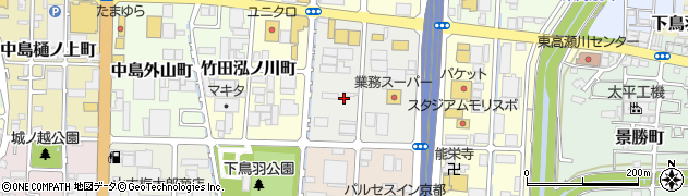 京都府京都市伏見区竹田松林町15周辺の地図