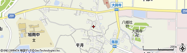 愛知県知多市大興寺平井205周辺の地図