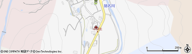 兵庫県川辺郡猪名川町木間生弥七郎畑周辺の地図