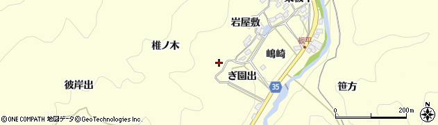 愛知県岡崎市秦梨町（椎ノ木）周辺の地図