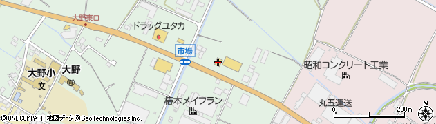 ドラッグタツオカ土山店周辺の地図