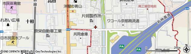 京都府京都市南区久世東土川町194周辺の地図
