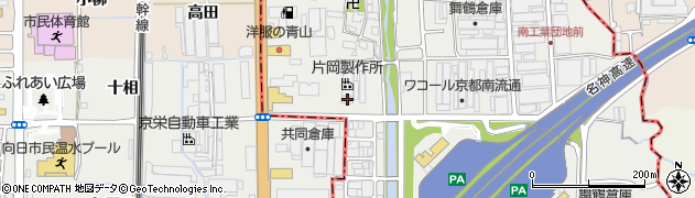 京都府京都市南区久世東土川町191周辺の地図