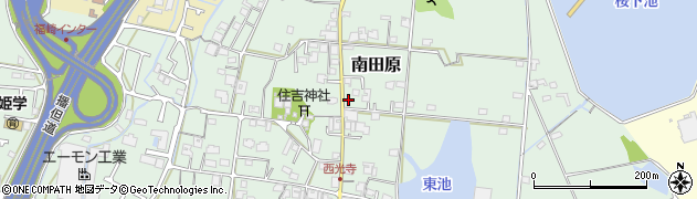 兵庫県神崎郡福崎町南田原1340周辺の地図