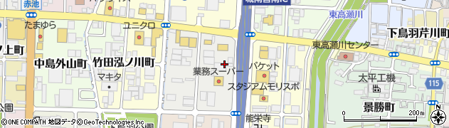 京都府京都市伏見区竹田松林町56周辺の地図
